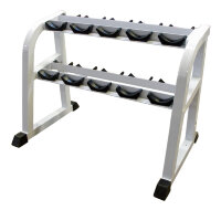 MB 1.10 Стойка для хранения профессиональных гантелей на 5 пар. MB 1.10 Стойка для хранения профессиональных гантелей на 5 пар.